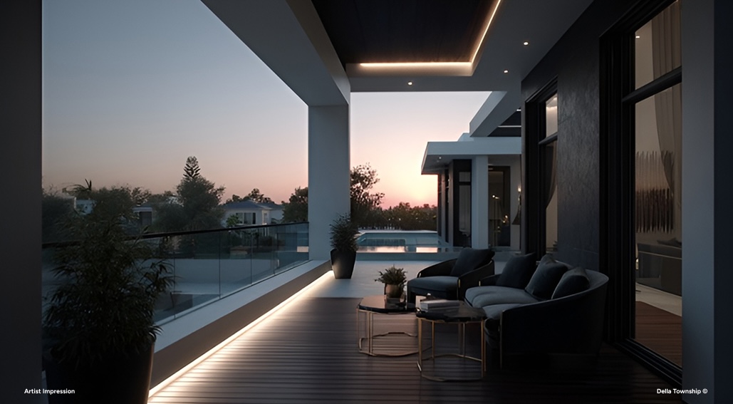 Della Townships luxurious amenities