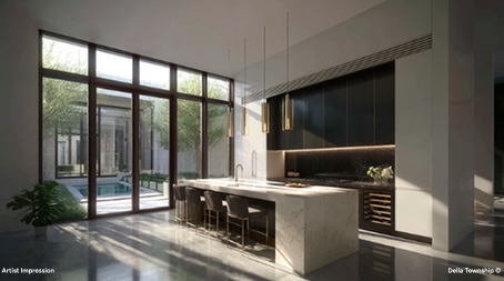 Della Townships luxurious amenities