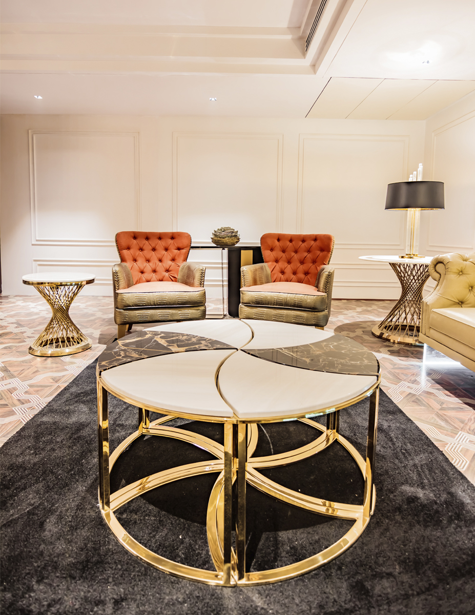 Della by Jimmy Mistry Luxury Furniture Range for Homes, offices & Hotels