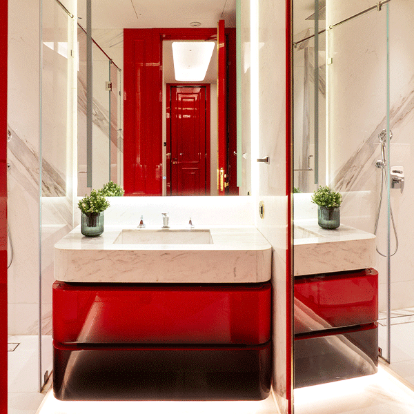 Fiume Deck Mounted 3 Hole Basin Mixer