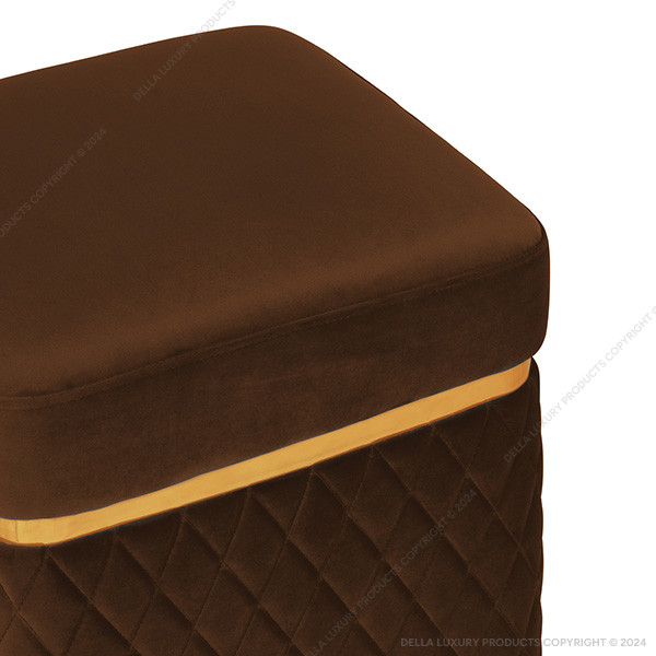 Della Home Furniture Luxury Pouf Collection Pouf 2