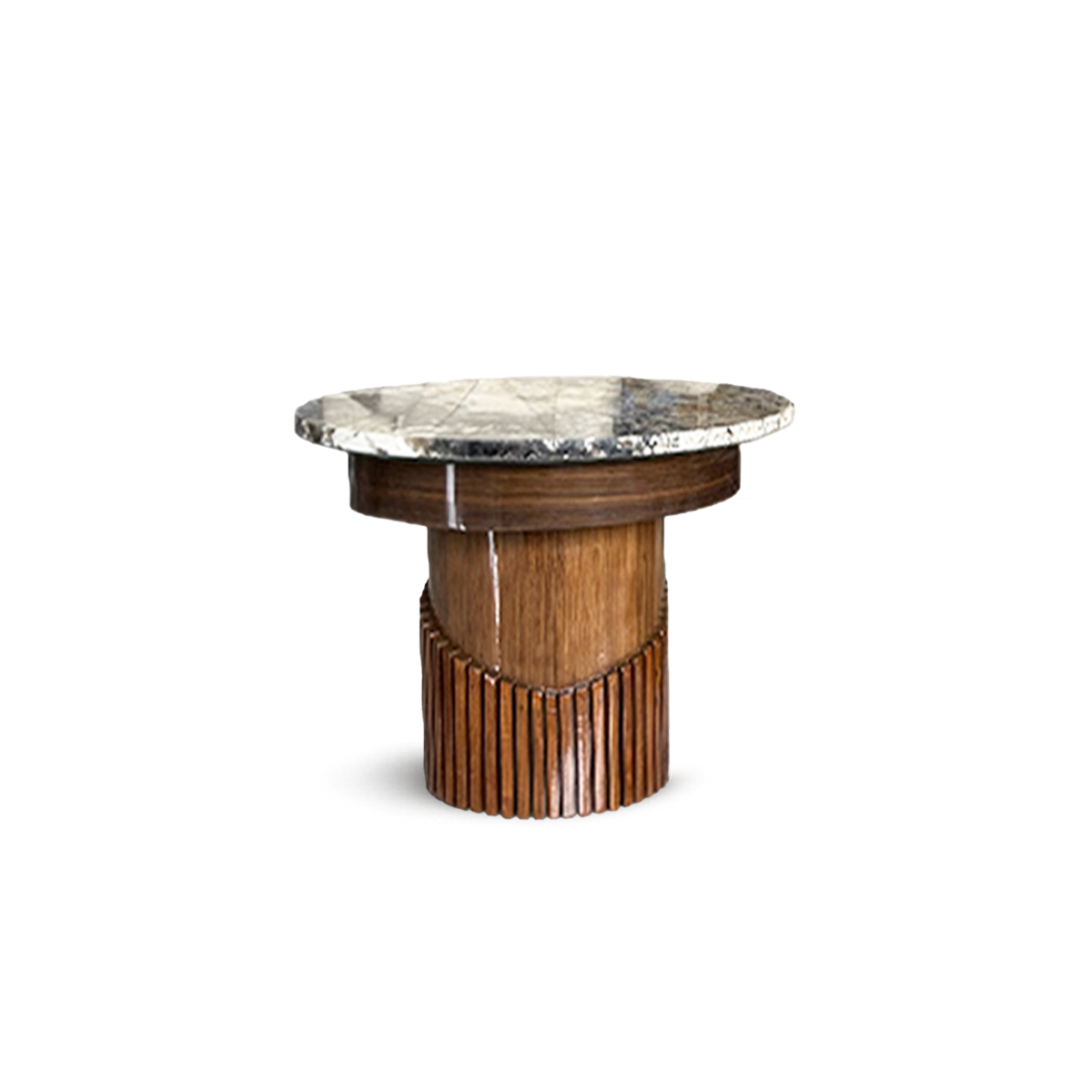 Ahurani Side Table (with backlit onyx)