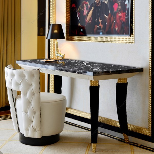 Della Home Furniture Luxury Bedroom Estella collection Study Table Product Image