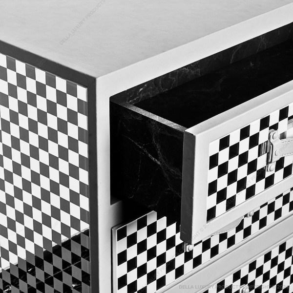 Della Home Furniture Luxury Bedrooms & Wardrobes Angra Collection Chest of Drawers Product Image