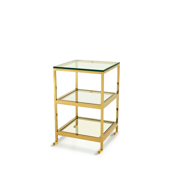 Metal side table 36. 53809 | Della Luxury Home Furniture