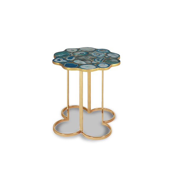 Metal side table 35 53665 | Della Luxury Home Furniture