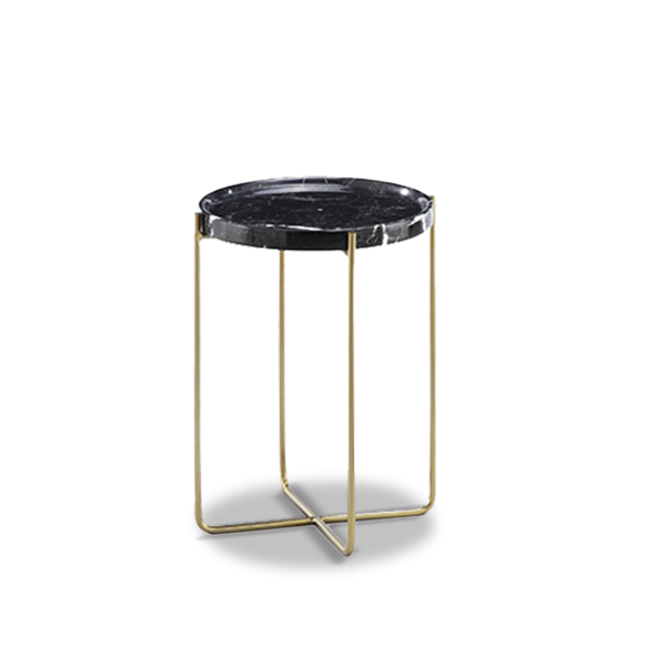 Metal side table 24. 53699 | Della Luxury Home Furniture