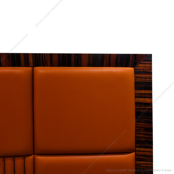 Della Luxury Home Furniture Aadaro Collection King-Size Bed HOME54382