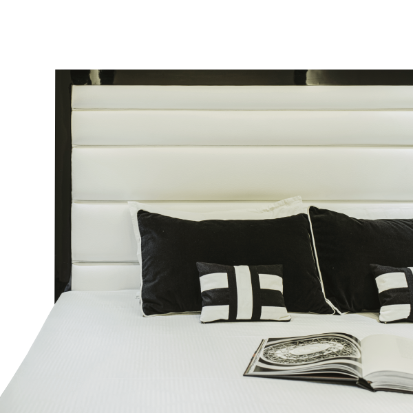 Della Bedrooms Luxury Abarjaa Collection Bed Product Image