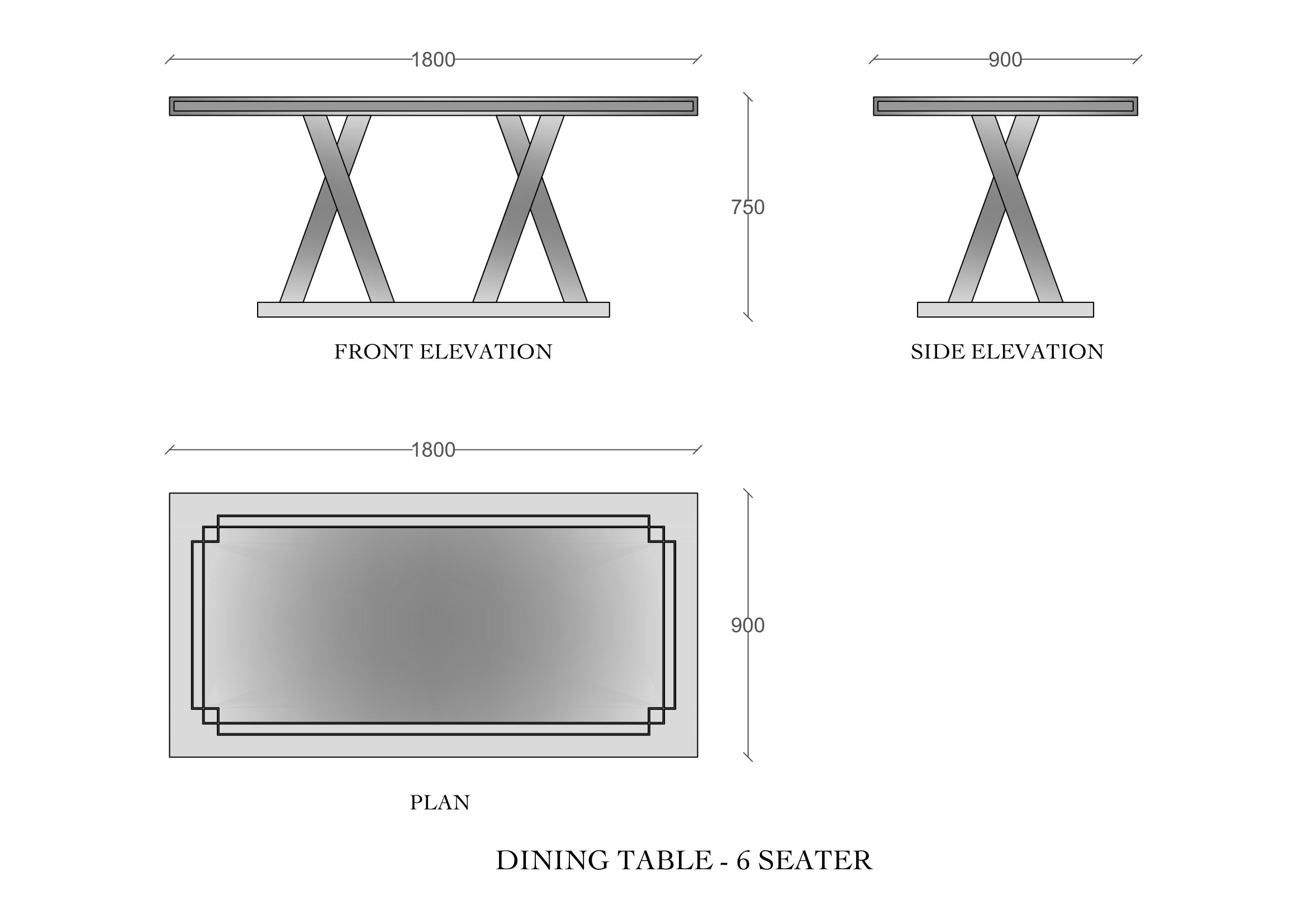 Abeesh Dining Table