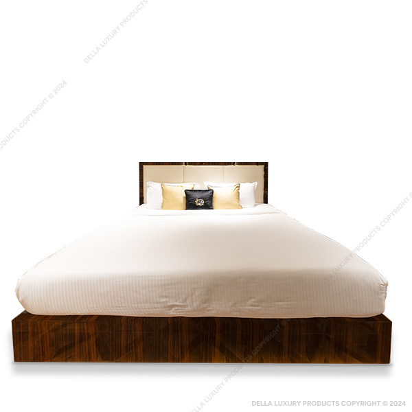 Della Home Furniture Luxury Wardrobe Abeesh Collection Abeesh Bed Product Image