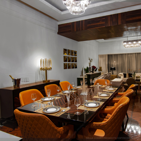Della Luxury Home Furniture Abeesh Dining Table