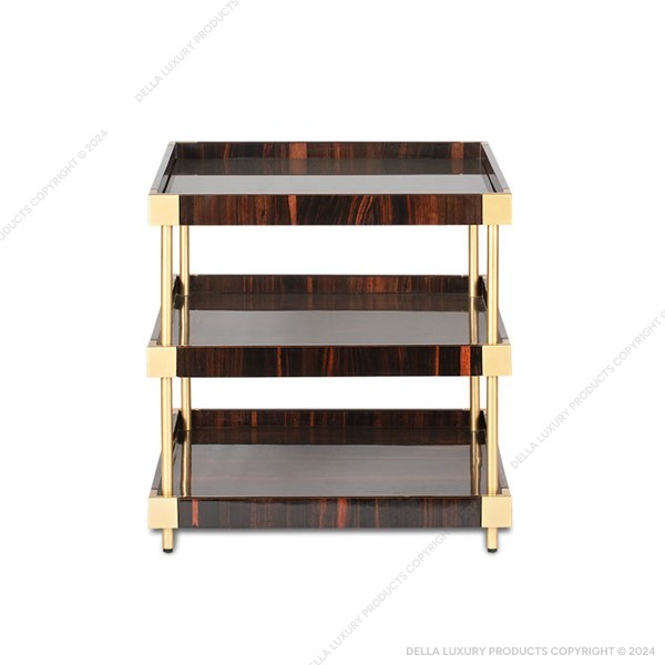 Della Luxury Home Furniture Abeesh Collection Side Table-3 Side Table-3