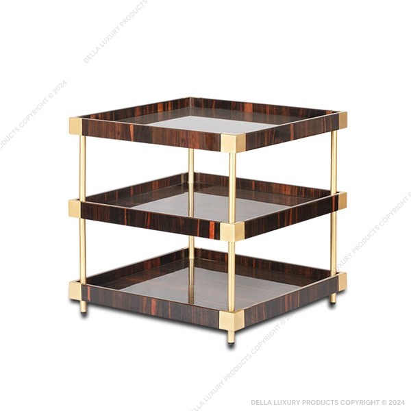Della Luxury Home Furniture Abeesh Collection Side Table-3 Side Table-3