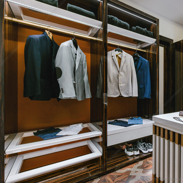 Della Luxury Home Furniture Abeesh Collection Walk In Wardrobe HOME52900