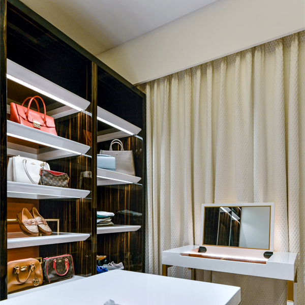 Della Luxury Home Furniture Bedrooms & Wardrobes Abeesh Collection Abeesh Walk-In-Wardrobe