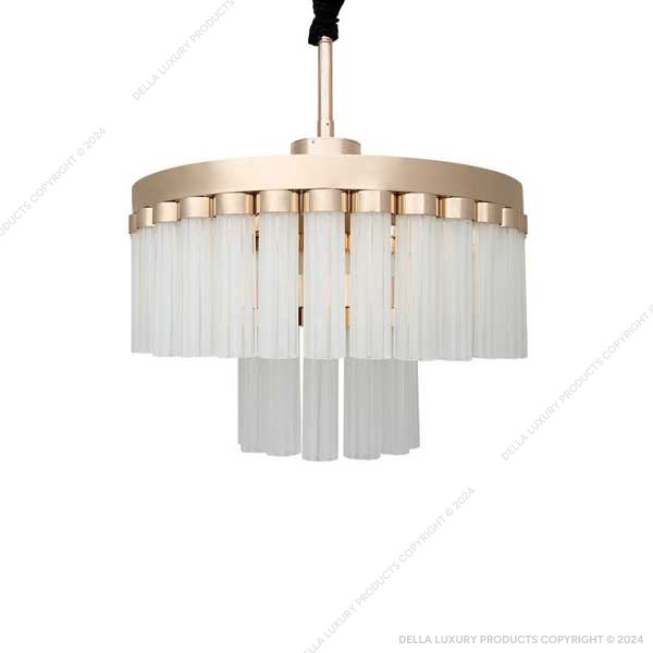 Adolphi Two-Level Crystal Chandelier