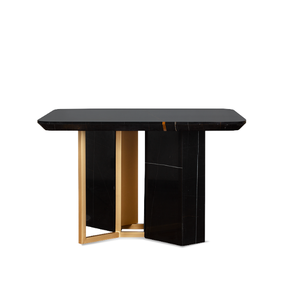 Della Luxury Home Furniture Aerglo Four seater Dining Table HOME53105 Product Image
