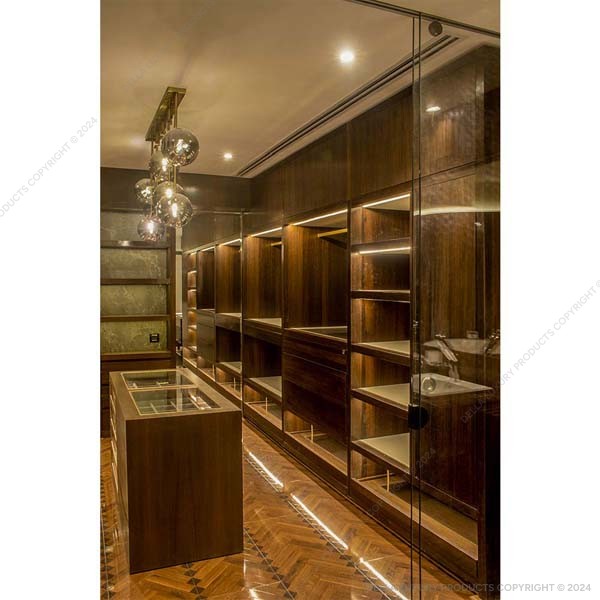Della Home Furniture Luxury Walk In Wardrobe Ahu Collection