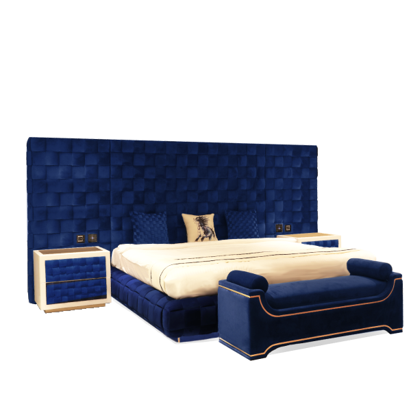 Della Luxury Home Furniture Ajaman Bed HOME53909 Product Image