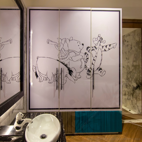 Della Kid's Room Luxury Arshama Collection Wardrobe Product Image