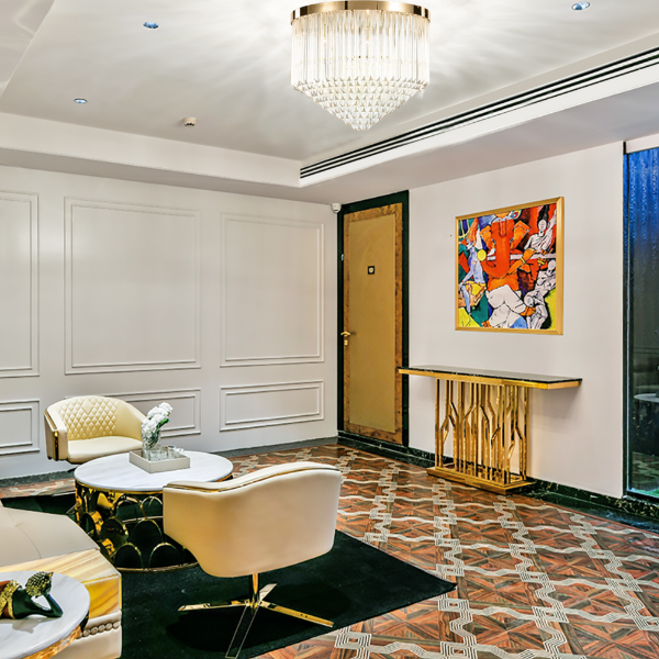 Avitrano Crystal Flush Mount