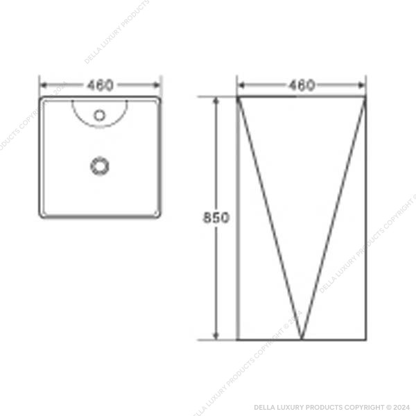 Modern wash basin