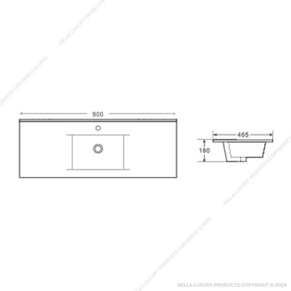 Della Bathrooms > Sanitaryware Flusso Collection BATH2129