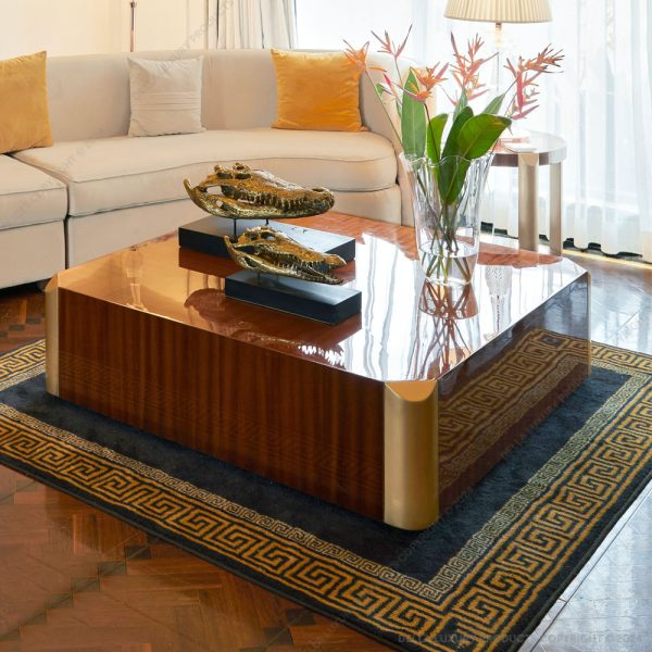 Della Home Furniture Luxury Living Room Bahman Collection Centre Table M2
