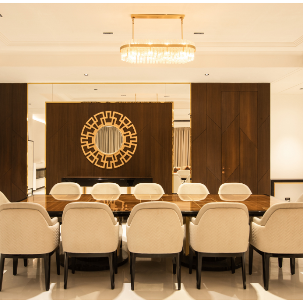 Caruso Oval Crystal Chandelier