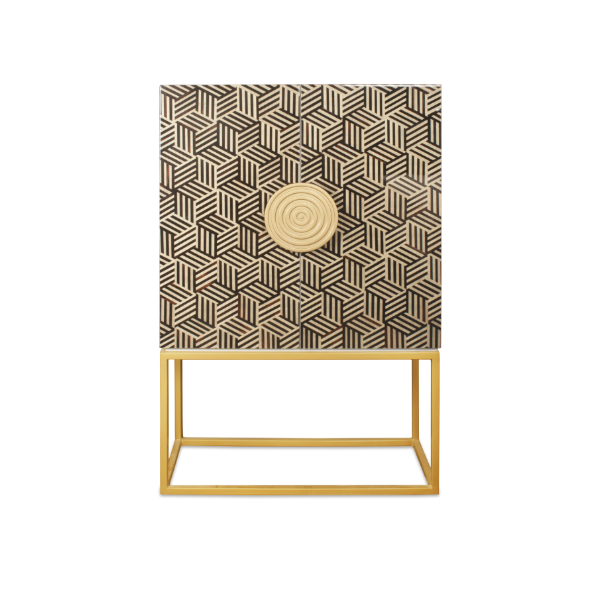  Della Luxury Home Furniture Chamrosh Nesting Table HOME52738 Product Image