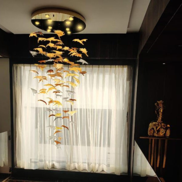 Della Lights Decorative Lights Chopin Collection Chopin Crystal Glass Chandelier (75 Leaves) LIGH5M2805