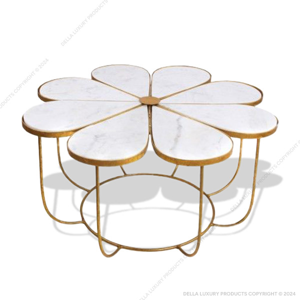 Della Luxury Home Furniture Metal Collection Coffee Table 10HOME53664