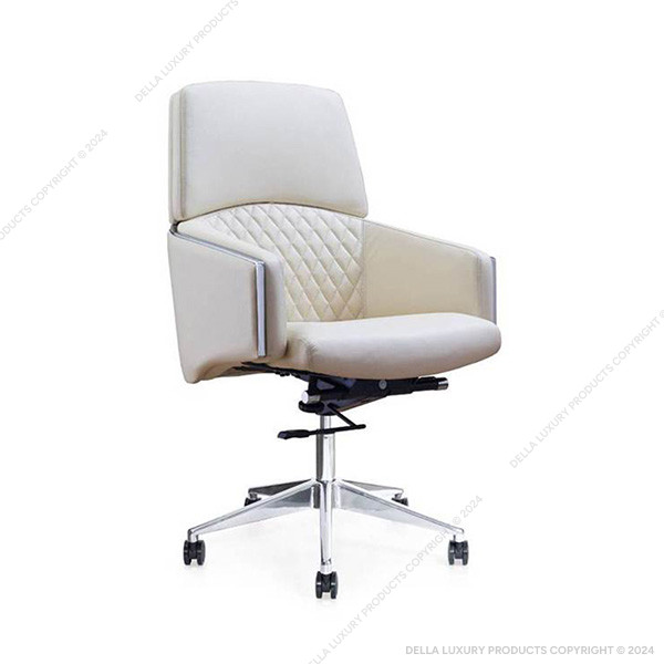 Della Luxury Office Chairs Management and Conference Chairs EMMANUEL MID BACK CONFERENCE CHAIR SEAT530