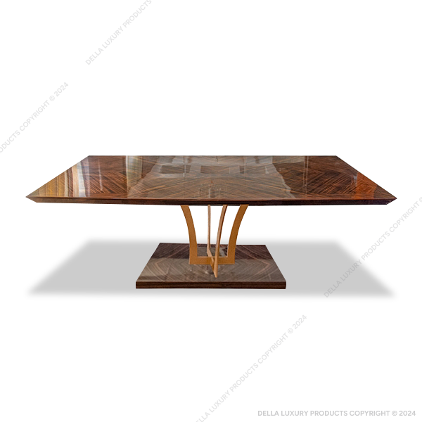 Della Home Furniture Luxury Living Dining & Bar Gira collection DIning Table four seater Product Image