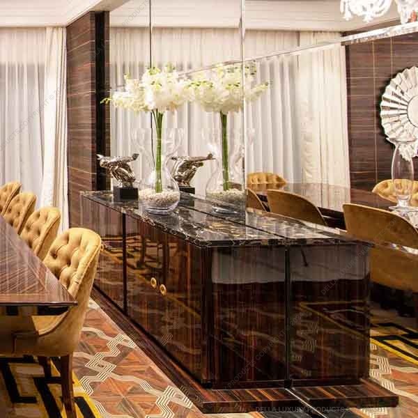Della Luxury Home Furniture Gira Collection Buffet Unit HOME52509