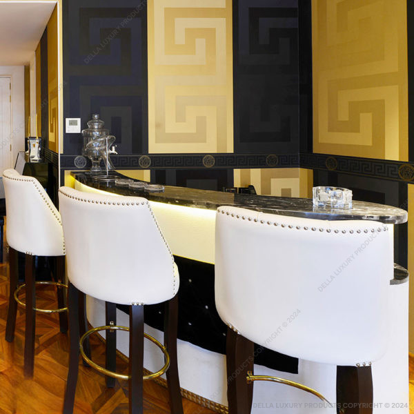 Della Luxury Home Furniture Estella Collection Island Bar HOME52560