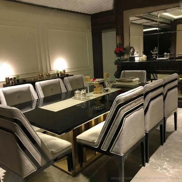 Della Luxury Home Furniture Artin Collection Dining Table HOME52749