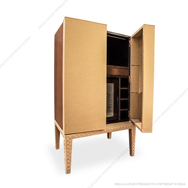 Della Luxury Furniture Nasha Collection Nasha Upright Bar HOME52829