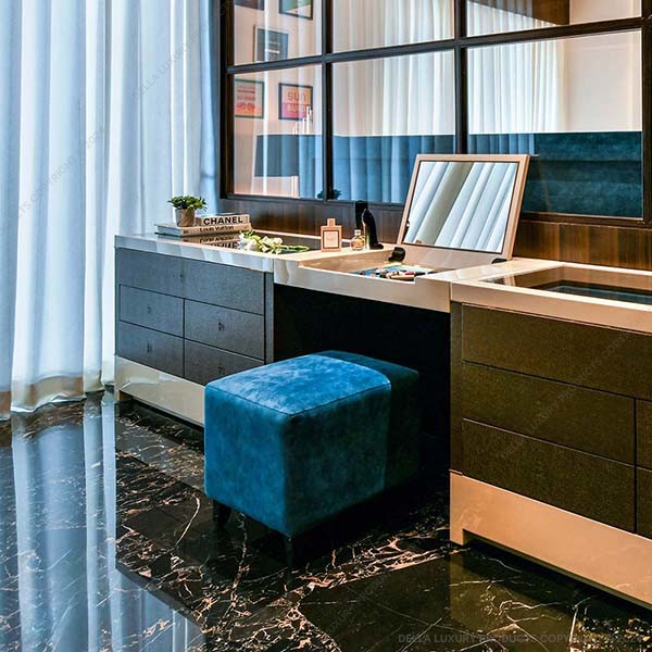 Della Home Furniture Luxury Pouf Collection Pouf 22