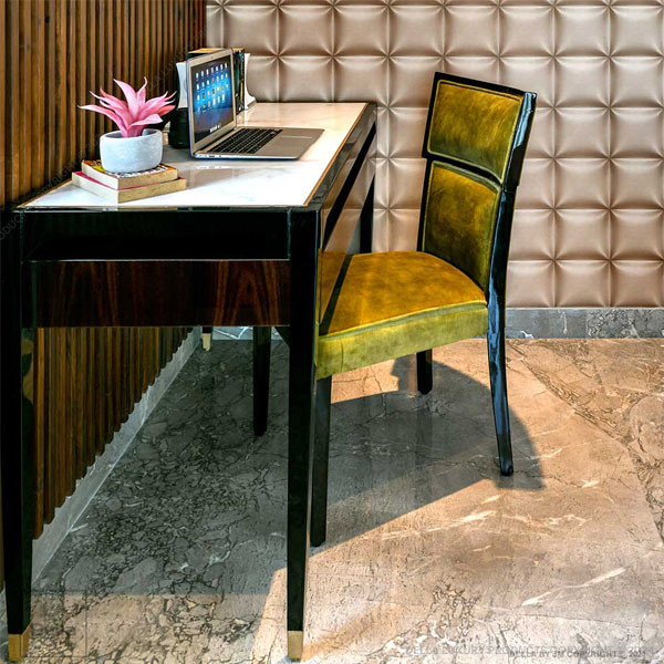 Della Home Furniture Luxury Bedroom Khawaar Collection Study Desk HOME52935 Thumbnail