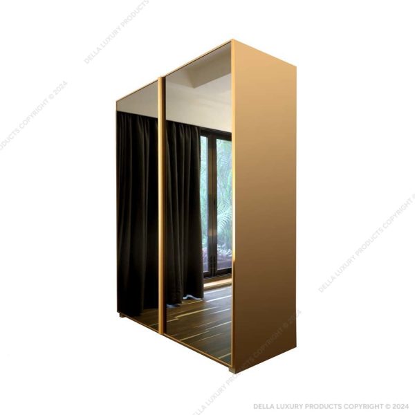 Della Luxury Home Furniture Deyaan Collection Kids Two-Shutter Wardrobe HOME52955