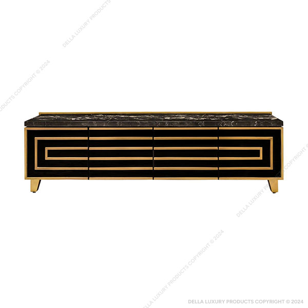  Della Luxury Home Furniture Yazad Collection Bedside Table HOME53124