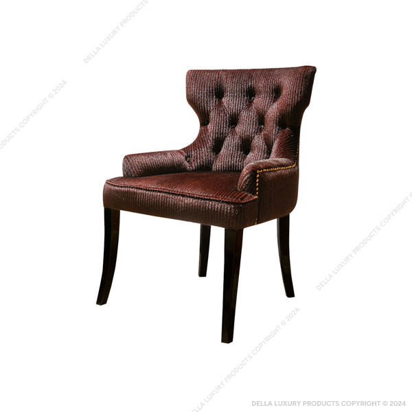 Della Luxury Home Furniture Bianco Collection Study Chair HOME53165