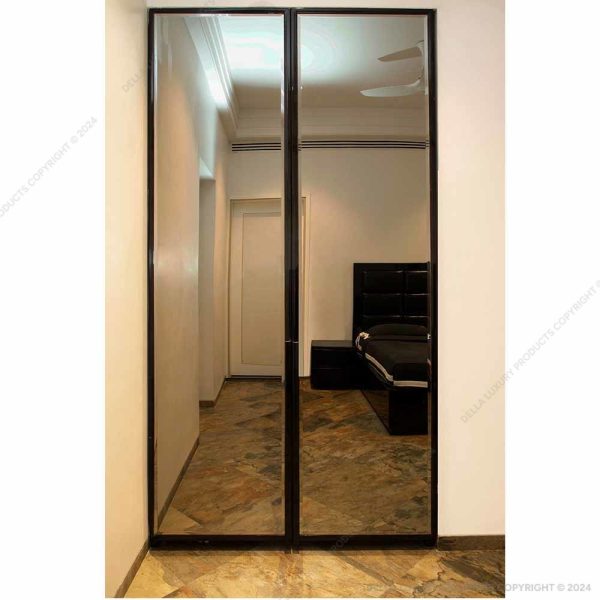Della Luxury Home Furniture Kerfegar Collection Two-Shutter Wardrobe HOME53192
