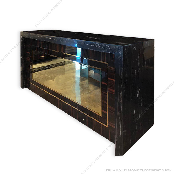 Della Home Furniture Luxury Living Dining & Bar Asman Collection Island Bar Product Image