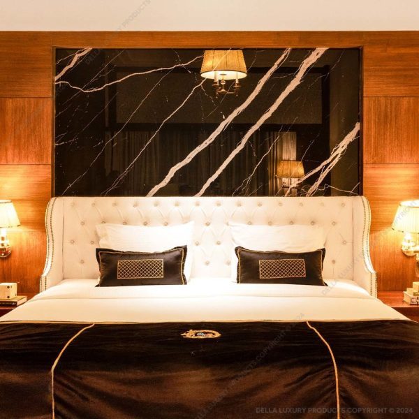 della luxury home furniture bedroom and wardrobe sroasa king size bed product image