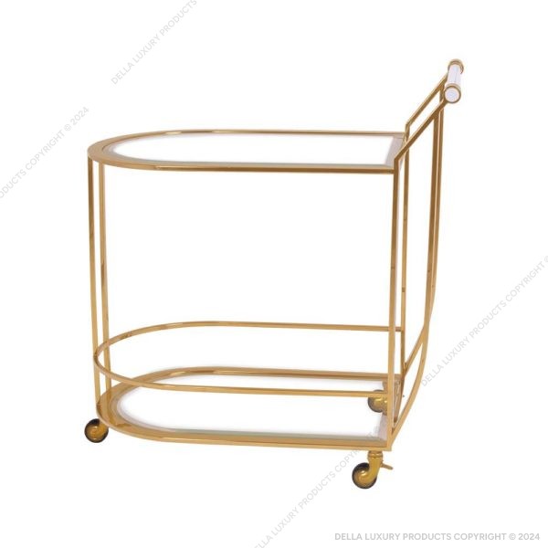 Della Luxury Home Furniture Serving Trolley Collection Serving Trolley 1 HOME53645