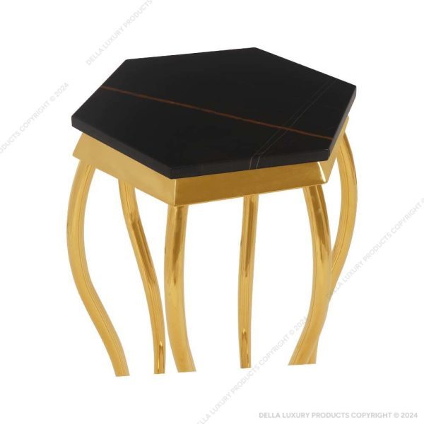 Home Furniture Living, Dining & Bars Metal Collection Metal Pedestal Table 3 HOME53693