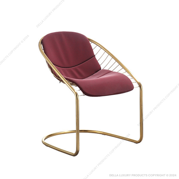 Della Luxury Home Furniture Metal Collection Chair HOME53722